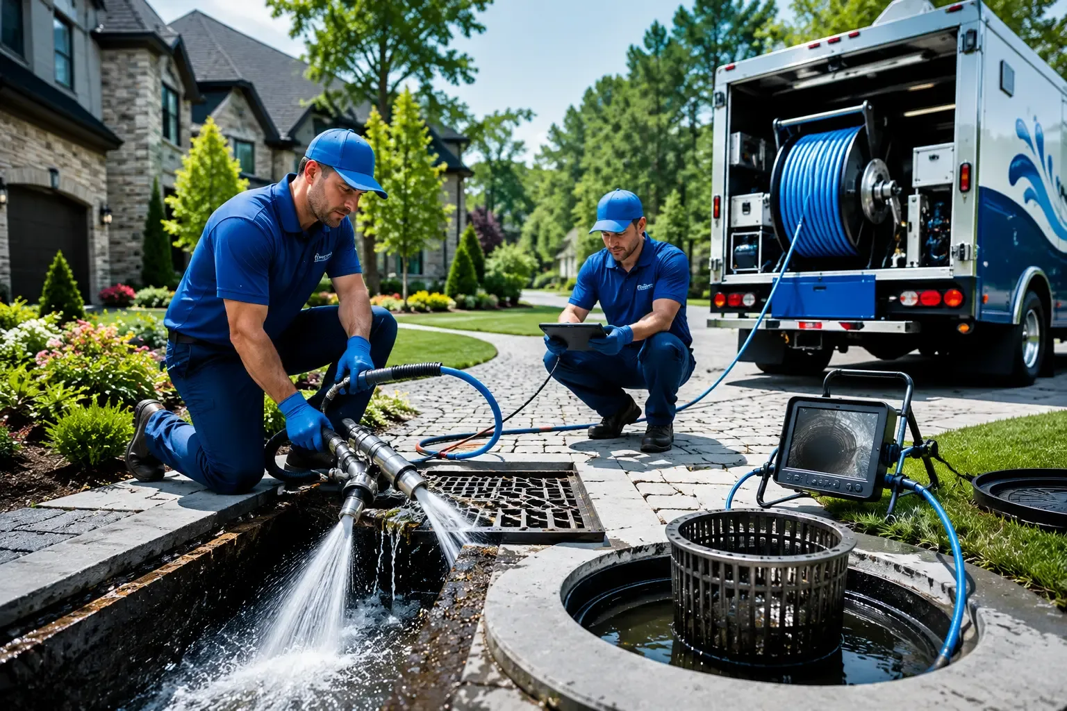 Local outdoor drain cleaning professionals in Norman, IN
